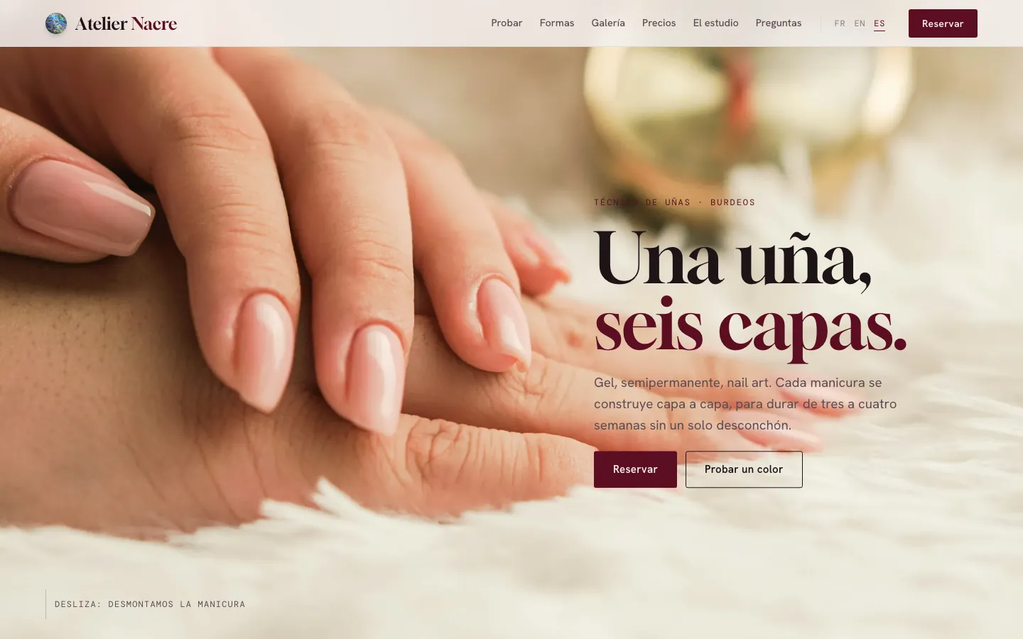 Atelier Nacre en ordenador