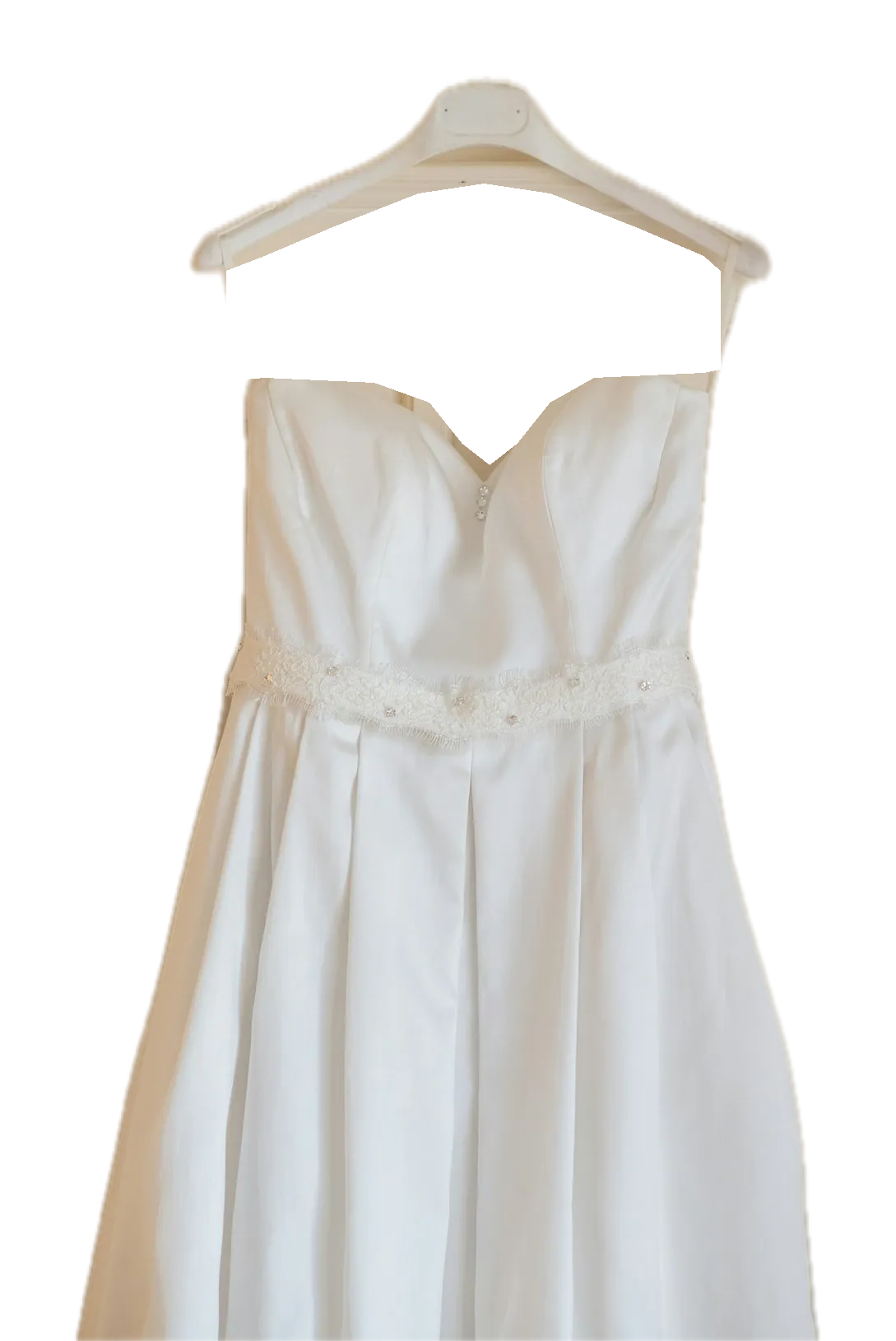 Robe bustier blanche