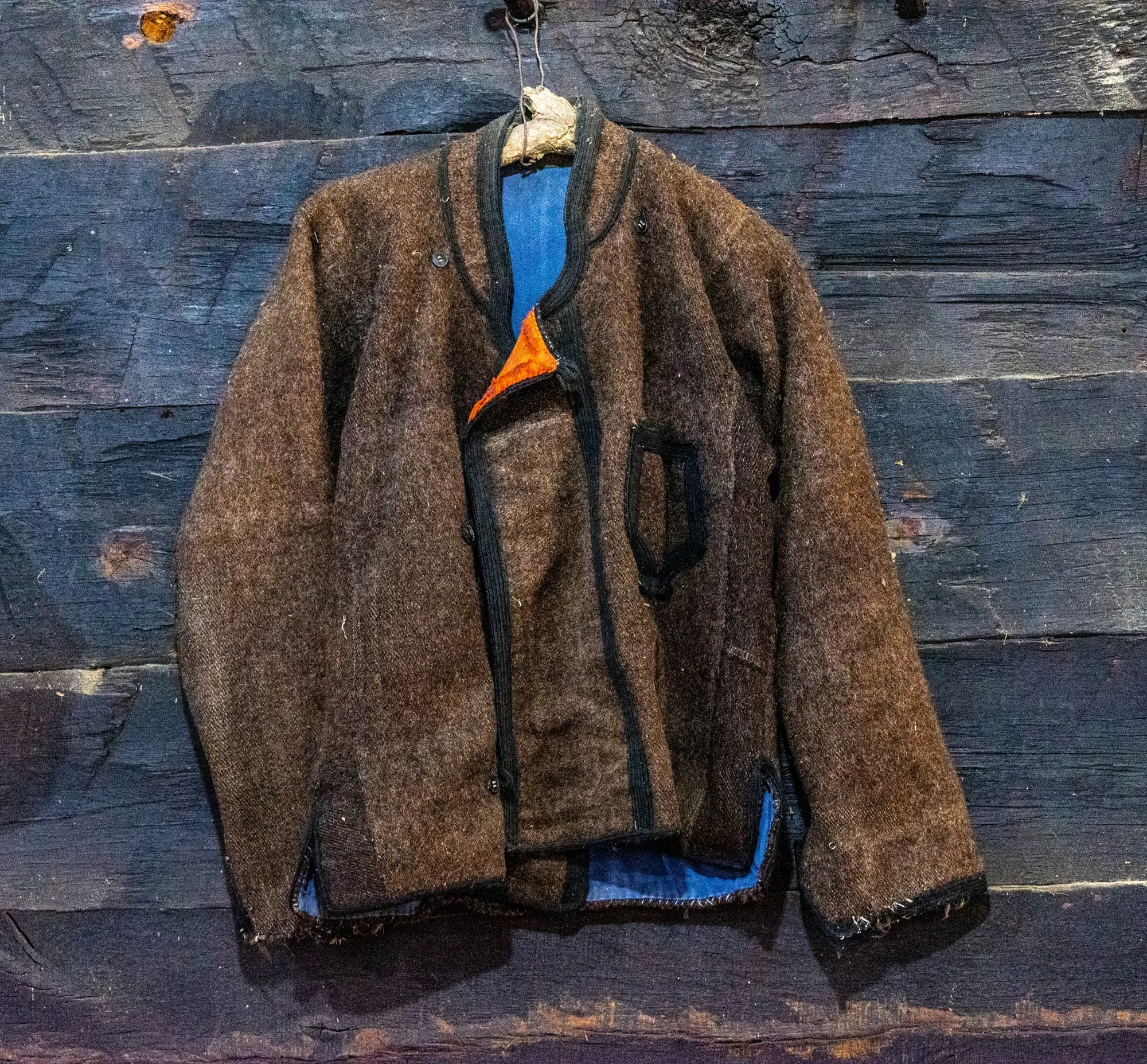 Veste texturée brune — Photo brute